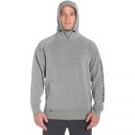 Толстовка Grundens Dillingham Tech Hoodie, Metal Heather, L