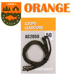 Orange Fishing Leadcore