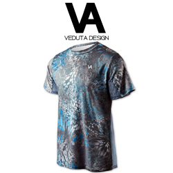 Veduta Air Reptile Skin Blue Футболка женская