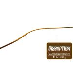 Поводок карповый Carpe Diem Disruption 25lb, 20cm, Brown Mugga № 8 CM8DI25B