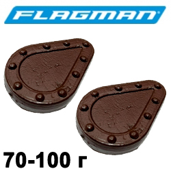 Flagman Грузило Капля плоское с грунтозацепом скользящее