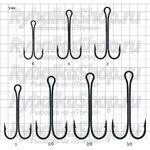 Крючок двойной Mottomo ZX-03XL №3/0 Extra Long (10шт)