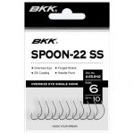 Крючок одинарный BKK Spoon-22 SS #6 (10шт)