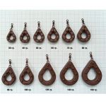 Грузило с вертлюгом Flagman Gripper Brown ВР 50г 2шт