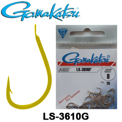 Gamakatsu Hook LS-3610G Gold