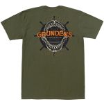 Футболка Grundens Dark Seas X Grundens On The Hunt T-Shirt, Military Green, M