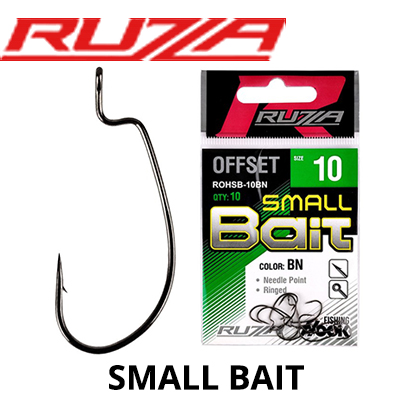 Ruzza Offset Hook Small Bait