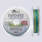 Шнур DuraKing Infinite 4X 150м тёмно-зелёный #2, 0,23мм, 32lbs