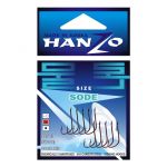 Крючок Hanzo Sode RED № 4 (уп. 10 шт.) SW-001-4-red