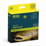 Шнур нахлыстовый Rio Grand WF4F цв. Pale Green/Light Yellow