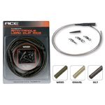 Оснастка в сборе ACE Anti Tangle Tube & Lead Clips Rigs черный