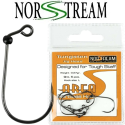 Norstream Trout Jig Head цв. painted black
