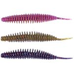 Слаги съедобные искусственные Lucky John Pro Series Ultraworm 2,0in цвет MIX1 30шт.