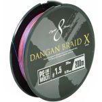 Шнур Major Craft Dangan Braid X Multicolor DBX8-200/1MC