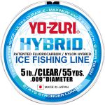 Леска монофильная Yo-Zuri Hybrid Ice 50м Clear (0.152мм) 2lbs