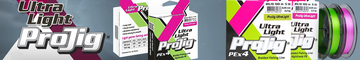 ProJig UltraLight 150м, розовый