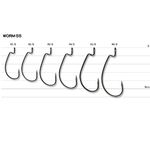 Офсетный крючок Vanfook Worm 55G № 5/0