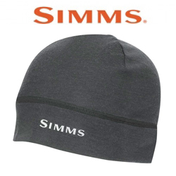 Simms Lightweight Wool Liner Beanie, Carbon