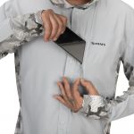 Рубашка Simms Intruder Fishing Hoody, Hex Flo Camo Steel, L