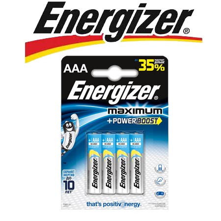 Energizer Maximum LR03/E92 AAA 1.5V (4шт)