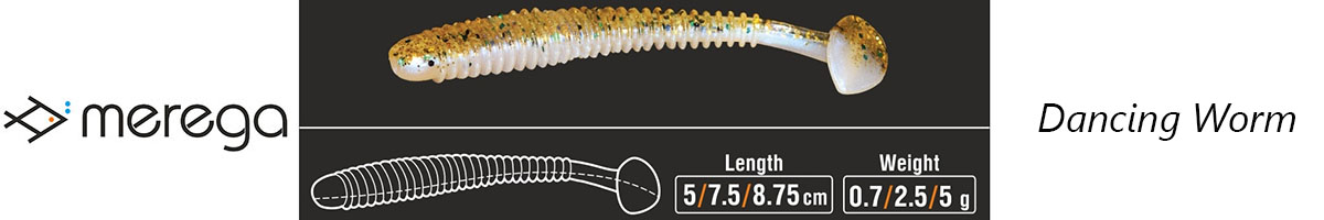 Merega Dancing Worm 50мм 0,7гр.