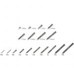 Грузила вольфрамовые Reins TG Nail, в форме "гвоздика" (Rein-nail-sinker) 7шт.-1,3гр.(3/64oz)