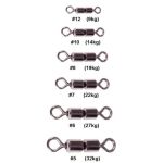 Вертлюжки Gamakatsu Double Crane Swivel NSB #8