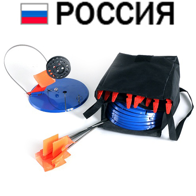 Жерлицы оснащенные в сумке