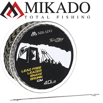Mikado Territory Lead Free Leader 10m светлый