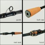 Удилище JSCompany Bixod N Black Label BC702MH-XX 10-28 г 2,13 м Тубус