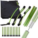 Раскладушка Light Camp Folding Cot цв. черный / зеленый