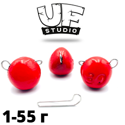 Груз UF Studio «Капля-эксцентрик» Красный