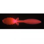 Силиконовая приманка Zombie Tadpole (Головастик) цвет оранжевый (orange) UV, glow, slow sinking