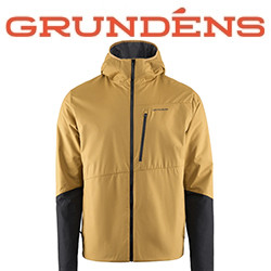 Grundens Turbulence Hybrid Hoodie Whiskey