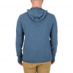 Футболка Simms Henry's Fork Hoody, Navy Heather, XXL