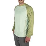 Термофутболка Simms Bugstopper Solarflex Hoody, Lt. Green/Sage Heather, S