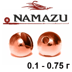 Namazu Pro TiA Tungsten Head Trout цв. медь