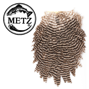 Metz #1Hen Saddle Grizzly 