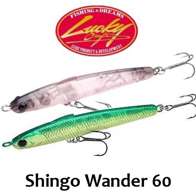 Lucky Craft Shingo Wander 60
