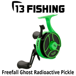 13 Fishing FreeFall Ghost Radioactive Pickle