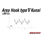 Крючки одинарные форелевые Decoy AH-V Kunai #6