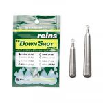 Грузила вольфрамовые Reins TG Slim Down Shot в форме "палочки" (Rein-slim-down-sh) 6шт.-1,8гр.(1/16oz)