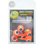 Джиг крашеный Шар 36 гр, цв. 03-оранжевый, кр-к VD-071 GCB-071S-36-03 5 шт