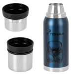 Термос Tonar Орёл (HS.TM-054S-BE) 1000ML с ситечком синий (2 крышки-кружки)