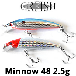GRFish Minnow 48 2.5g