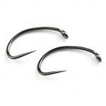 Крючок Hends 510 BL Shrimp Barbless #12, Black Nickel