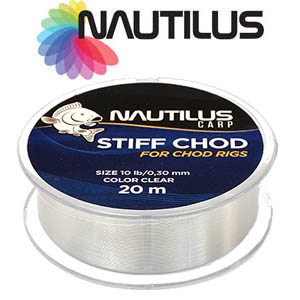 Nautilus Stiff Chod 20м Clear