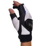 Перчатки с пальцами Varivas Magnet Glove 3 VAG-16 White LL