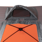 Палатка зимняя Helios Куб 1,5х1,5 orange lumi/gray