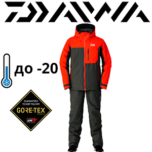 Daiwa DW-1920E Goretex Red/Charcoal